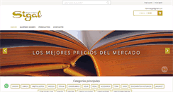 Desktop Screenshot of libreriasigal.com